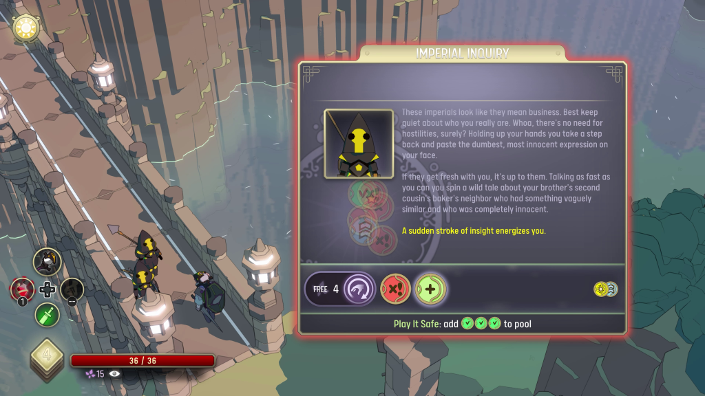 Fortune test on bridge to avoid conflict. Fortune test on bridge to avoid conflict.